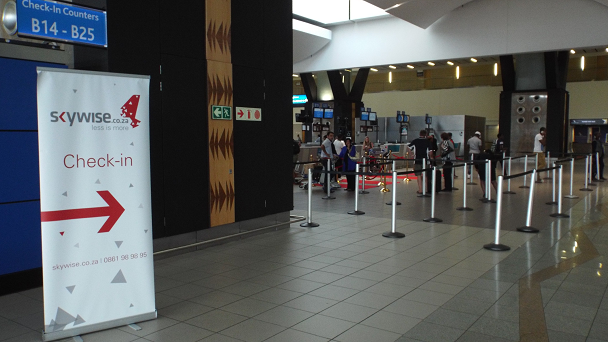 skywise check in counters b14 - b25 at or tambo international